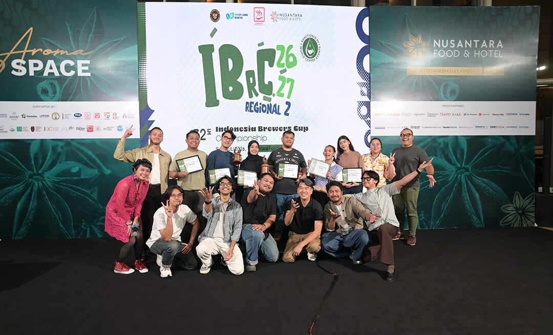 Persaingan Barista Terbaik di Indonesia Brewers Cup (IBrC) Regional 2 Warnai NFH Expo 2026